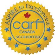 Aspire to excellence CARF Canada Accredited